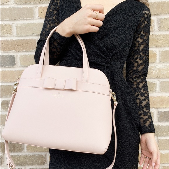 ‼️SALE‼️ 🌺🌺 spade pink large satchel crossbody - Picture 3 of 6